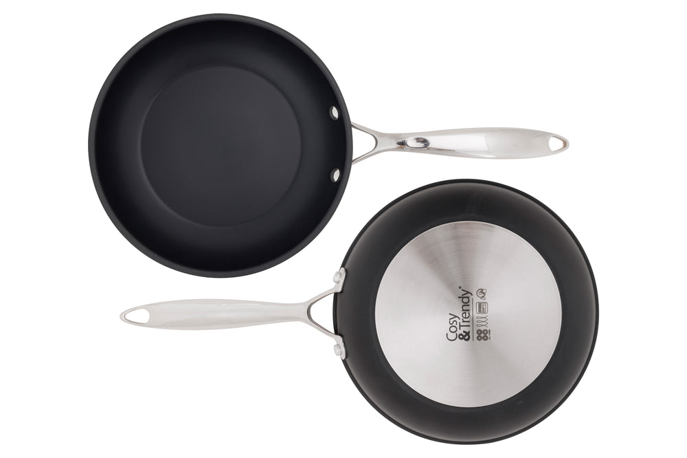 Cookinglife Frying pan Revolt Ø 24 cm – suitable for all heat sources – ceramic non-stick coating 