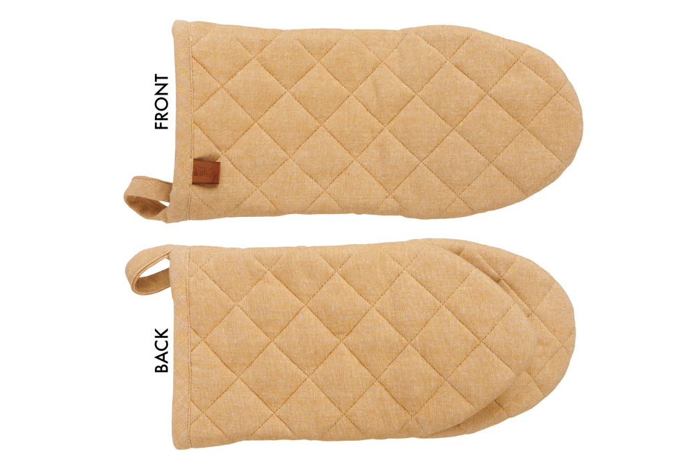 Cosy & Trendy Oven Mitt Fabric Amber Gold