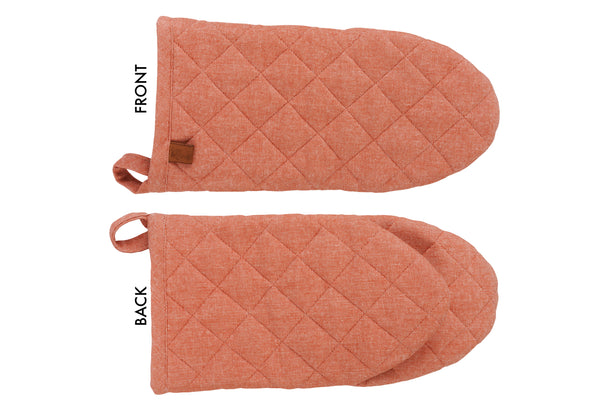 Cosy & Trendy Manopla de horno de tela Óxido