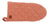 Cosy & Trendy Oven Mitt Fabric Rust