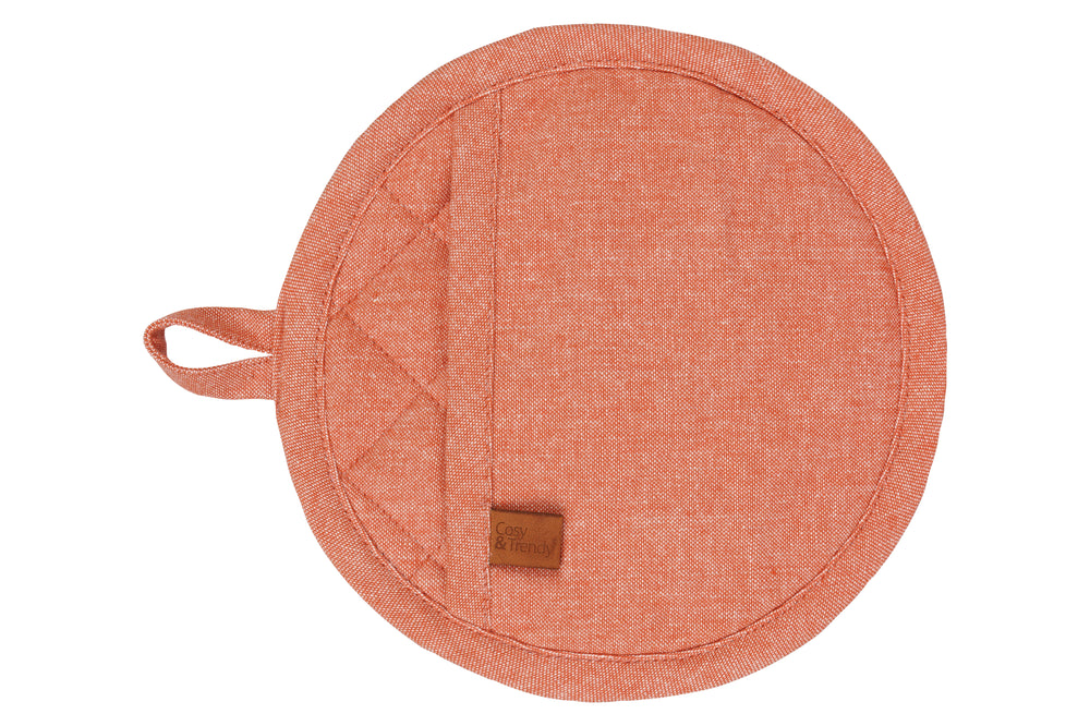 Cosy & Trendy Pot Holder Fabric Rust