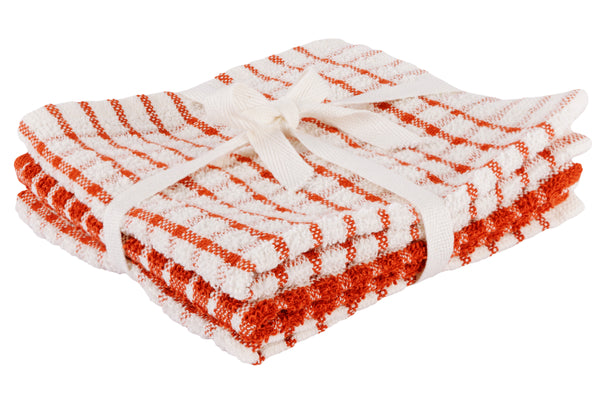 Cosy & Trendy Paños para lavar de tela Óxido 30 x 30 cm - 3 piezas