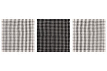 Cosy & Trendy Dishcloths Stoff Black Chambray 30x30 cm - 3-piece set