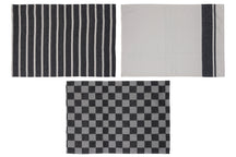 Cosy & Trendy Tea Towels Stoff Black Chambray 50x70 cm - 3-piece