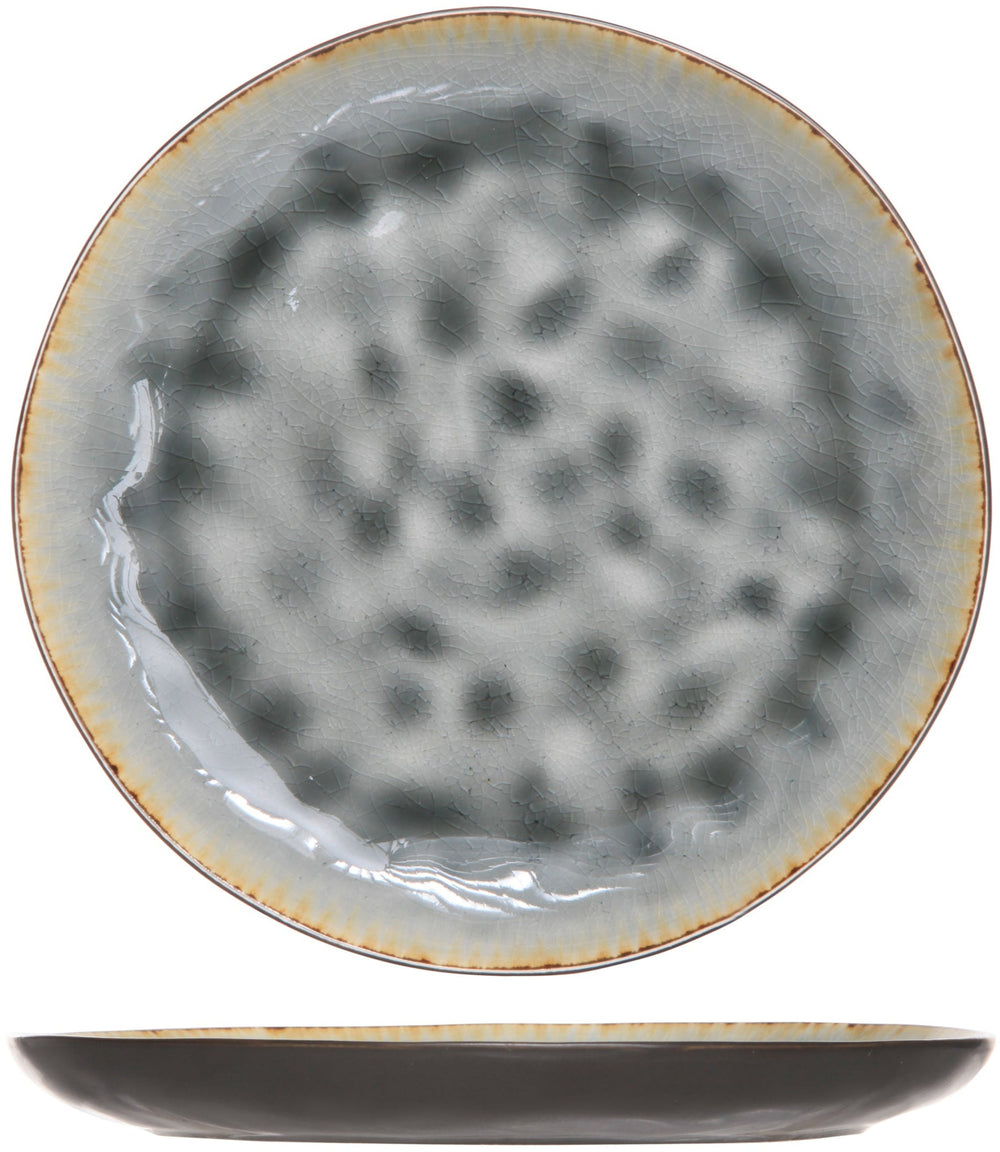 Cosy & Trendy Dinner Plates Laguna Blue Grey ø 27 cm - 4 pieces