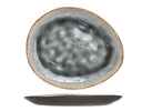 Cosy & Trendy Breakfast Plates / Dessert Plates - Laguna Blue Grey - 20 x 16 cm - 4 pieces