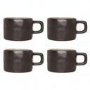 Cosy & Trendy Coffee Cups Laguna Blue Grey 230 ml - 4 pieces