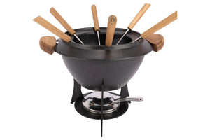 Set de fondue Cookinglife Moritz Hierro fundido - 6 personas - ø 23 cm