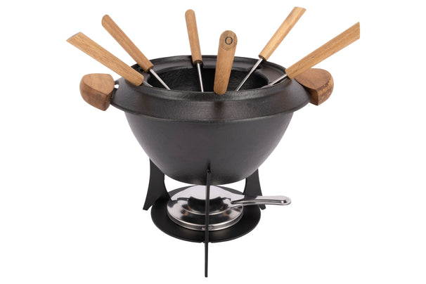 Set de fondue Cookinglife Moritz Hierro fundido - 6 personas - ø 23 cm