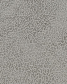 LIND DNA Placemats Hippo - Leather - Anthracite Grey - 45 x 35 cm - 2 pieces
