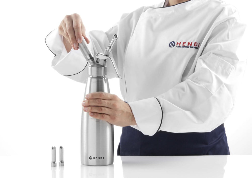 Hendi Whipped cream sprayer stainless steel 1 liter