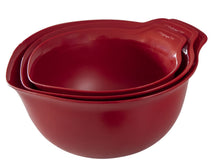 KitchenAid Mixing Bowl Set Core Empire Red 3-piece - 2.4, 3.3 & 4.3 litre
