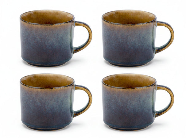 Tazas de Café / Tazas Senseo - Quintana Amber - 220 ml - 4 Piezas