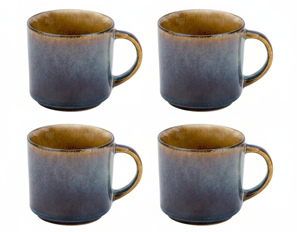 Cosy & Trendy Mugs Quintana Amber - 450 ml - 4 pieces