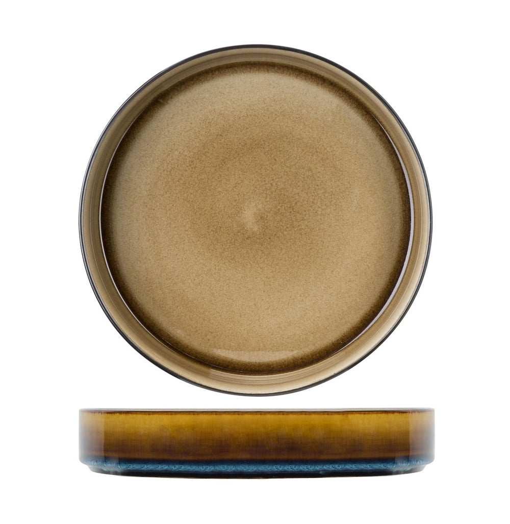 Cosy & Trendy Deep Plates / Pasta Bowls - Quintana Amber ø 23 cm / H 4.3 cm - 4 Pieces