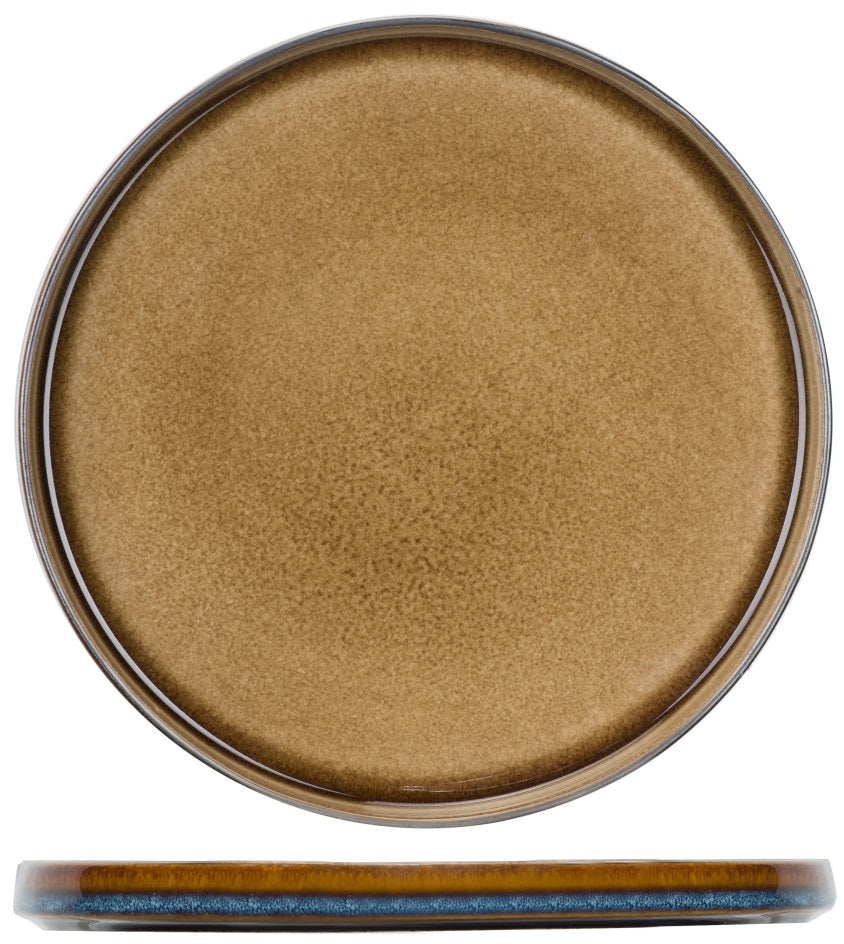 Cosy & Trendy Dinner Plates Quintana Amber ø 28 cm - 4 pieces