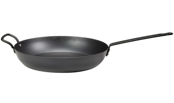 Sartén Blackwell con mango de acero al carbono ø 32 cm - apto para todas las fuentes de calor - sin recubrimiento antiadherente