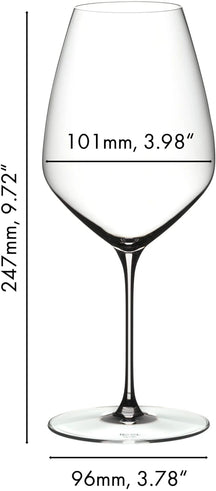 Copas de vino tinto Riedel Veloce - Syrah / Siraz - 720 ml - 2 piezas