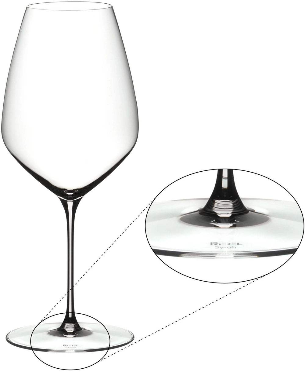 Copas de vino tinto Riedel Veloce - Syrah / Siraz - 720 ml - 2 piezas
