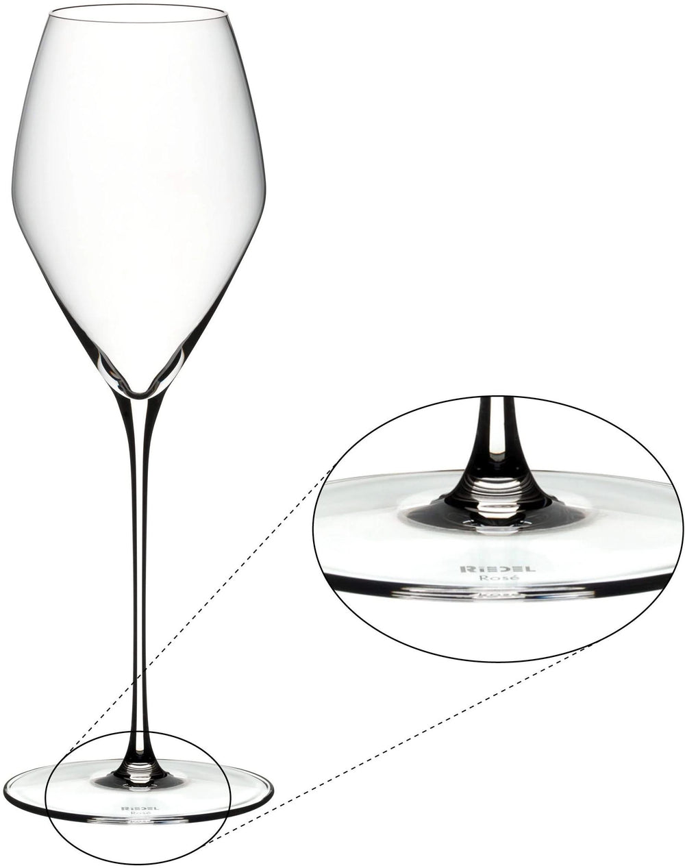 Riedel Rose Wine Glasses Veloce - 2 pieces