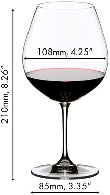 Riedel Copas de vino tinto Vinum - Pinot Noir - 700 ml - 2 unidades