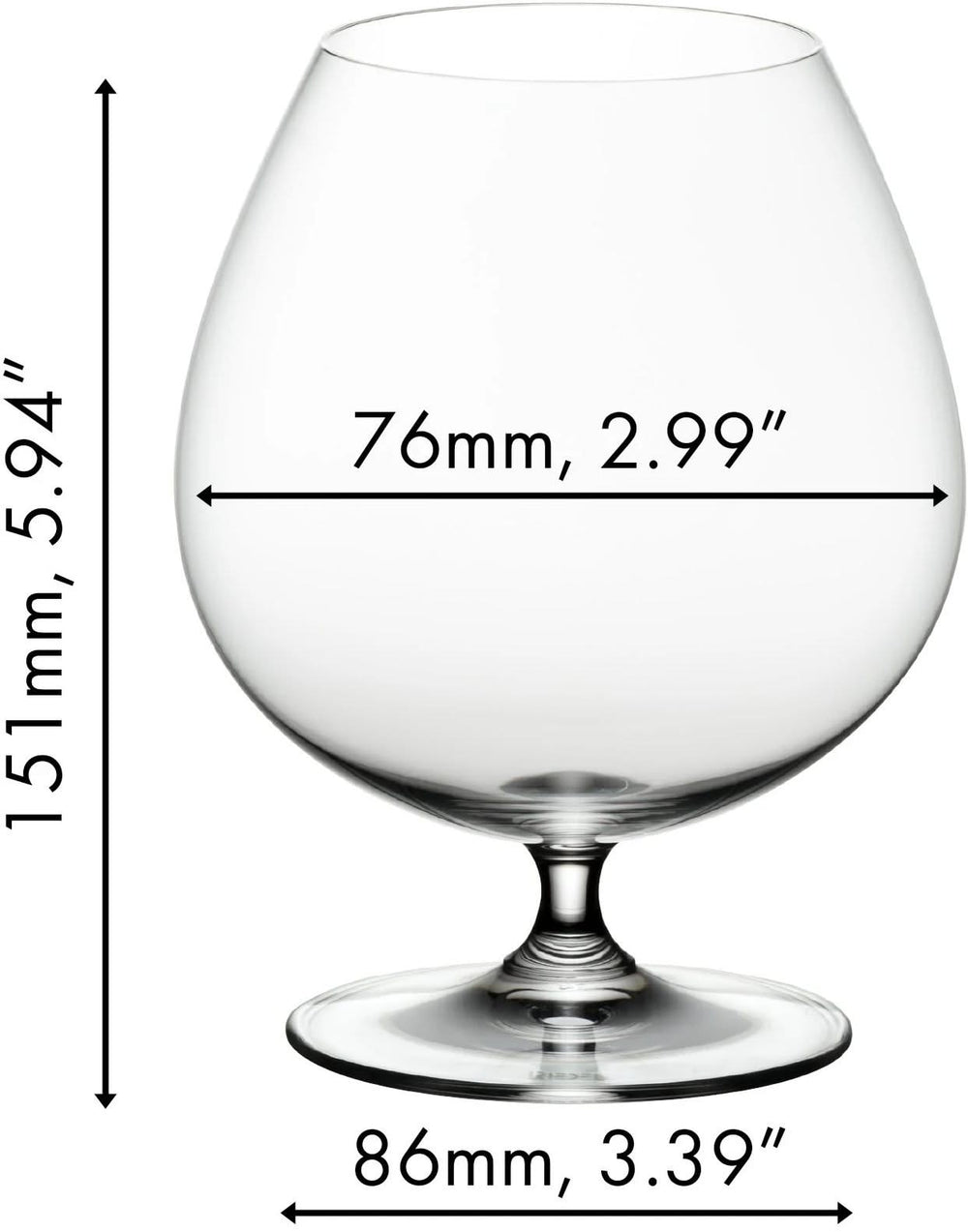 Riedel Cognac Glasses Vinum - 2 pieces
