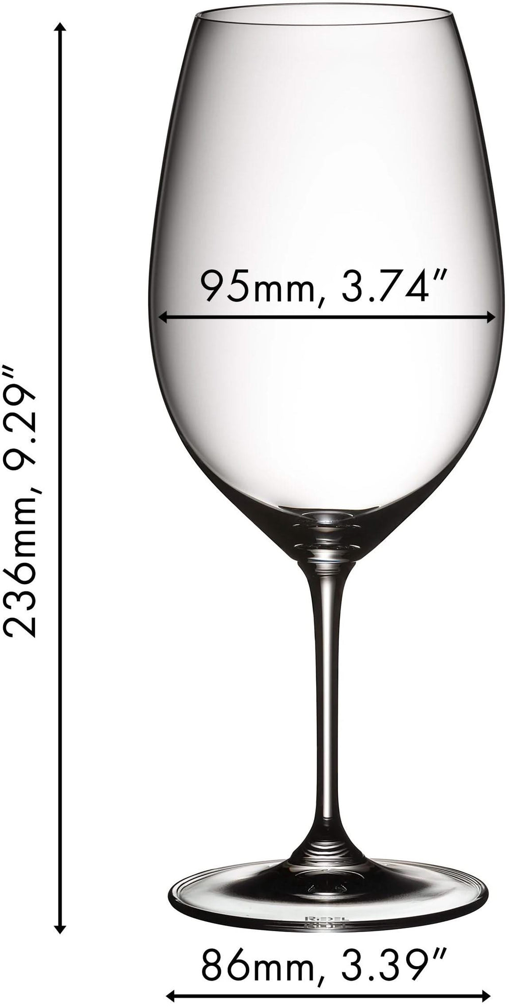 Riedel Red Wine Glasses Vinum - Syrah / Shiraz - 2 pieces