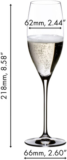 Riedel Champagne Glasses Vinum - Cuvee Prestige - 2 pieces