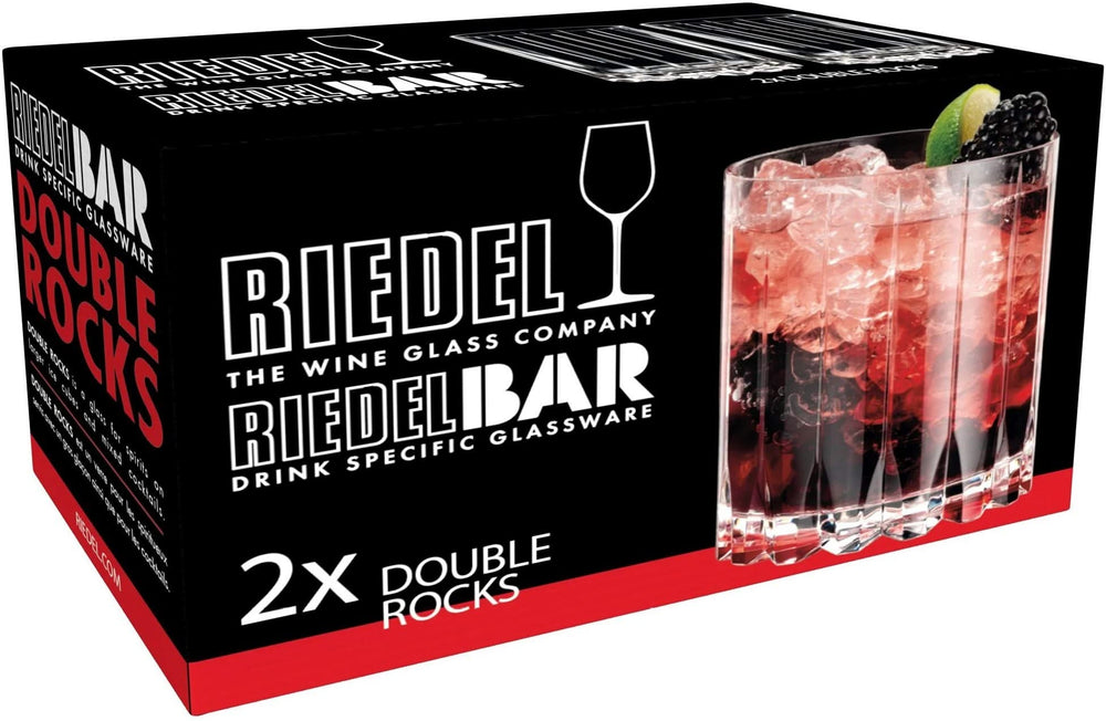 Riedel Whiskey Glasses Double Rocks - 2 pieces