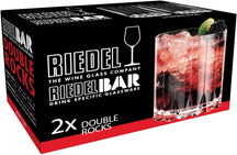 Riedel Whiskey Glasses Double Rocks - 2 pieces