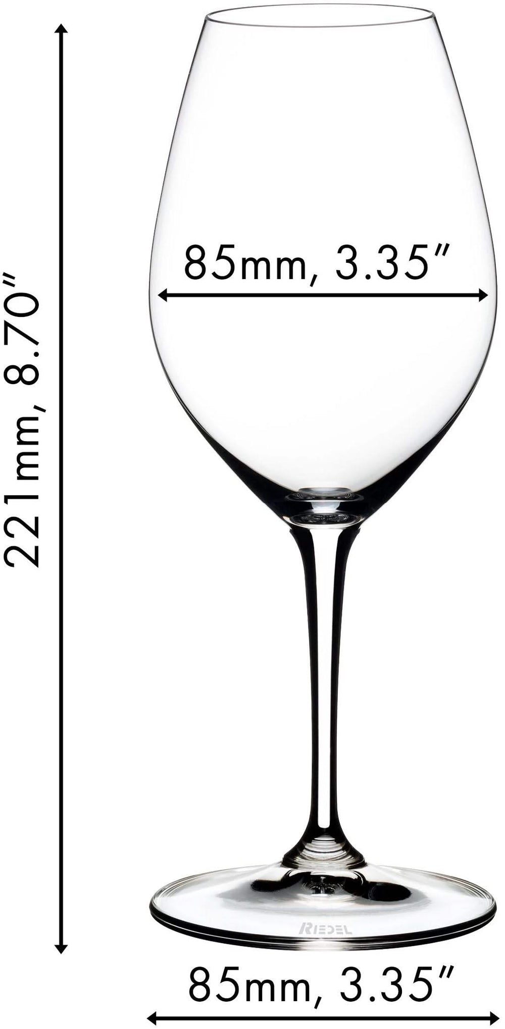 Riedel Champagne Glasses / White Wine Glasses Wine Friendly - 4 pieces