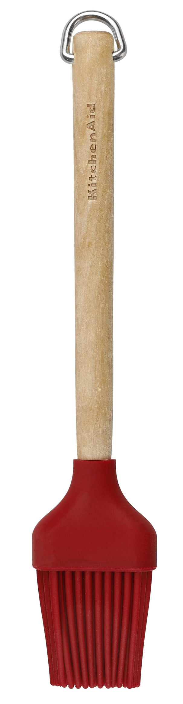 KitchenAid Pastry Brush Core Birchwood Silicone Empire Red 31 cm - Basting Brush