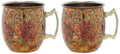 Cosy & Trendy Moscow Mule Cocktail Mugs – Antique Copper – 450 ml – 2 Pieces