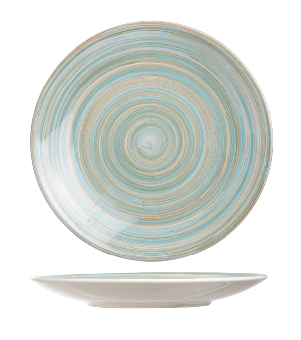 Platos de desayuno Cosy & Trendy Turbolino Azul ø 22 cm - 6 piezas