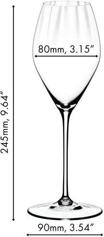 Riedel Champagne Glasses Performance - 2 pieces