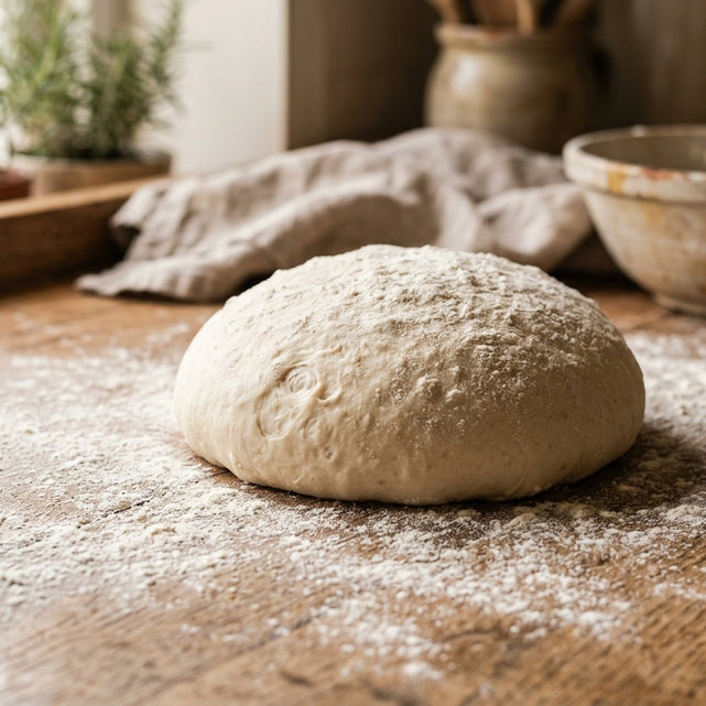 1 hour at room temperature before baking