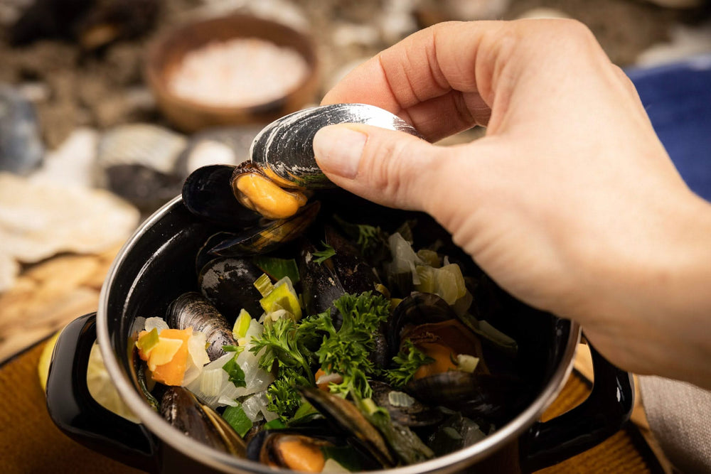 Anovi Mussel cutlery 2-piece