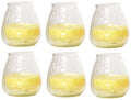 Cosy & Trendy Lowboy Candles - Outdoor Candles - Citronella Candles ø 10 cm - 6 pieces