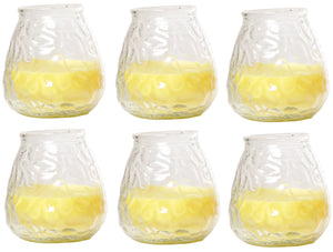 Cosy & Trendy Lowboy Candles - Outdoor Candles - Citronella Candles ø 10 cm - 6 pieces