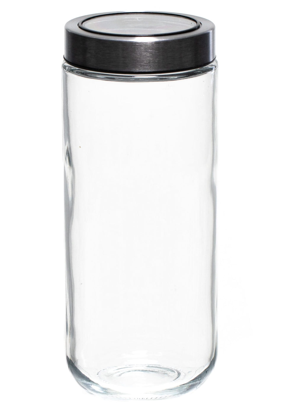 Sareva Tarro de almacenamiento - Vidrio / Tapa de plástico - ø 8 cm / 1 litro