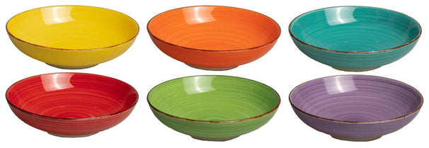 Platos para pasta Studio Tavola Sunny Summer ø 23 cm - 6 unidades