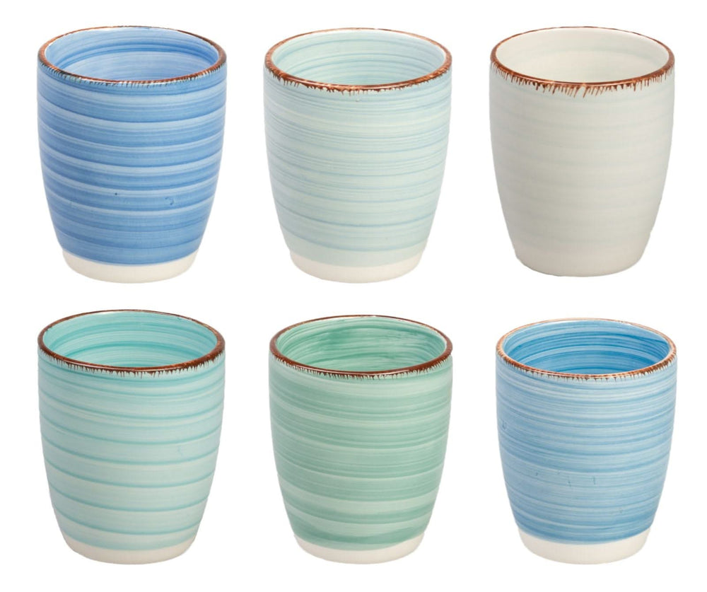 Cookinglife Coffee Cups / Senseo Cups - Delice Blue 180 ml - 6 pieces