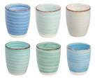 Cookinglife Coffee Cups / Senseo Cups - Delice Blue 180 ml - 6 pieces