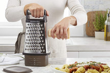 KitchenAid Box Grater Core Stainless Steel 16.5cm - with storage container 473 ml