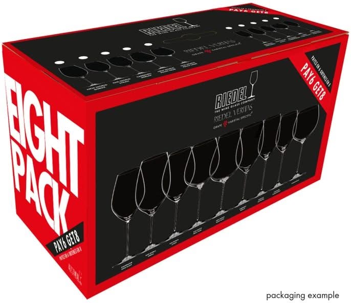 Riedel Champagne Glasses Veritas - Pay 6 Get 8
