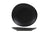 Cosy & Trendy Breakfast Plates / Dessert Plates Vongola Black - 22 x 20 cm - 4 pieces