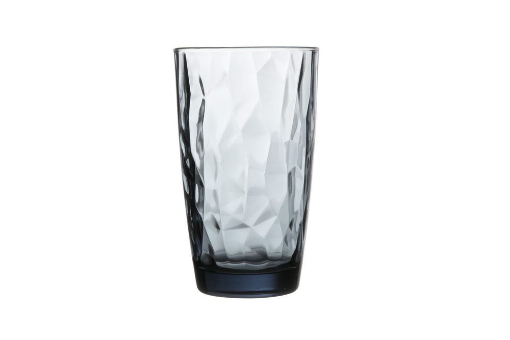Bormioli Rocco Long drink glasses Diamond - Blue - 470 ml - 6 pieces