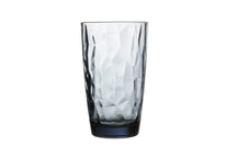 Bormioli Rocco Long drink glasses Diamond - Blue - 470 ml - 6 pieces