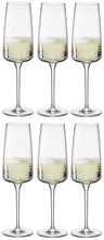Bormioli Rocco Champagne glasses - Flutes - Nexo - 240 ml - 6 pieces