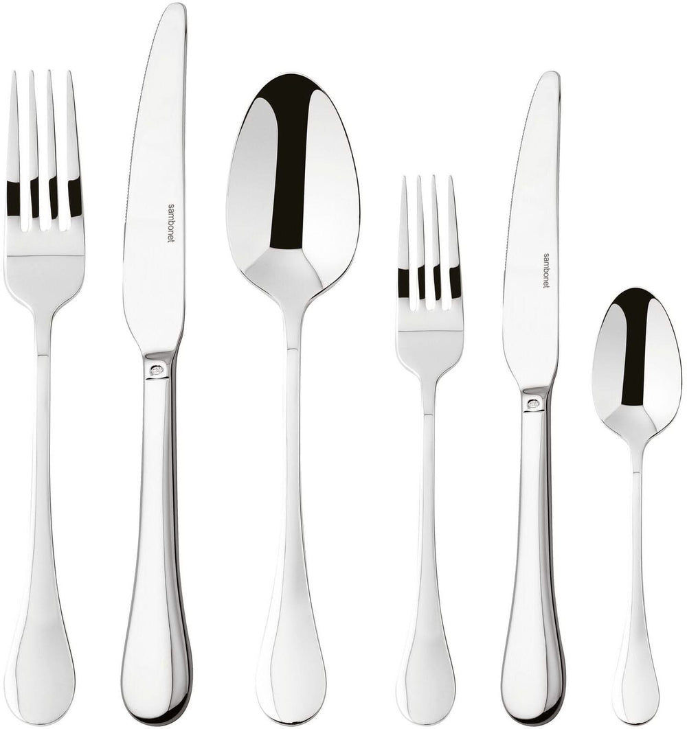 Sambonet Set de cubiertos Bloom - acero inoxidable - Monoblock - 36 piezas / 6 personas